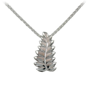 Silver Fern Necklace