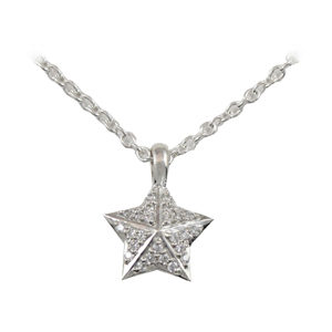 Star Necklace Cubic Zirconia